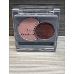 Neutrogena Nourishing Eye Duo Eye Shadow, # 80 Sweet Dusk Net Wt. 0.14 oz New
